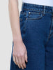 Women Classic Denim Shorts Medium Blue