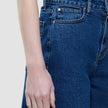 Women Classic Denim Shorts Medium Blue