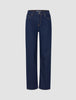 Women's Classic Jeans Relaxed Dark Blue