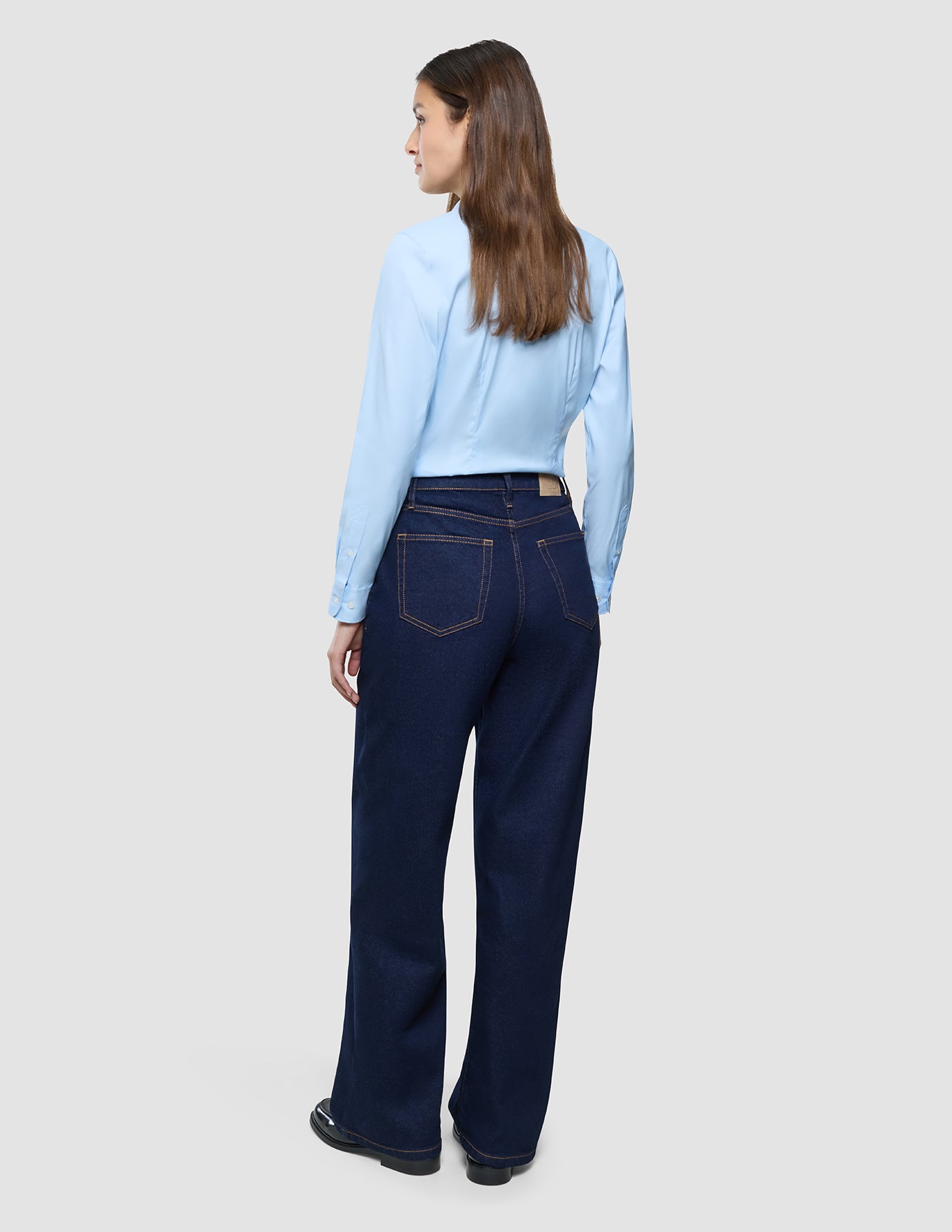 Women's Classic Jeans Relaxed Dark Blue