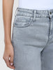 Women's Classic Jeans Tapered Light Grey Washed