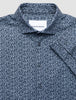 Classic Shirt Floral Allover Navy Slim