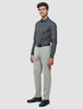 Classic Shirt Grey Floral Slim