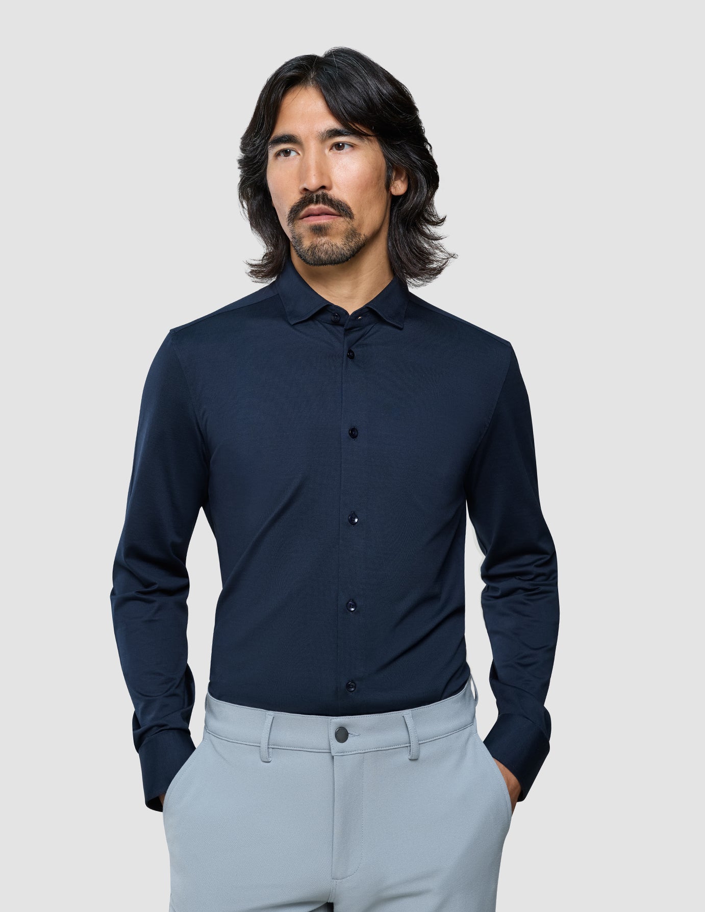 Classic Shirt Midnight Blue Regular