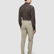 Classic Shirt Brown Pinstripes Regular