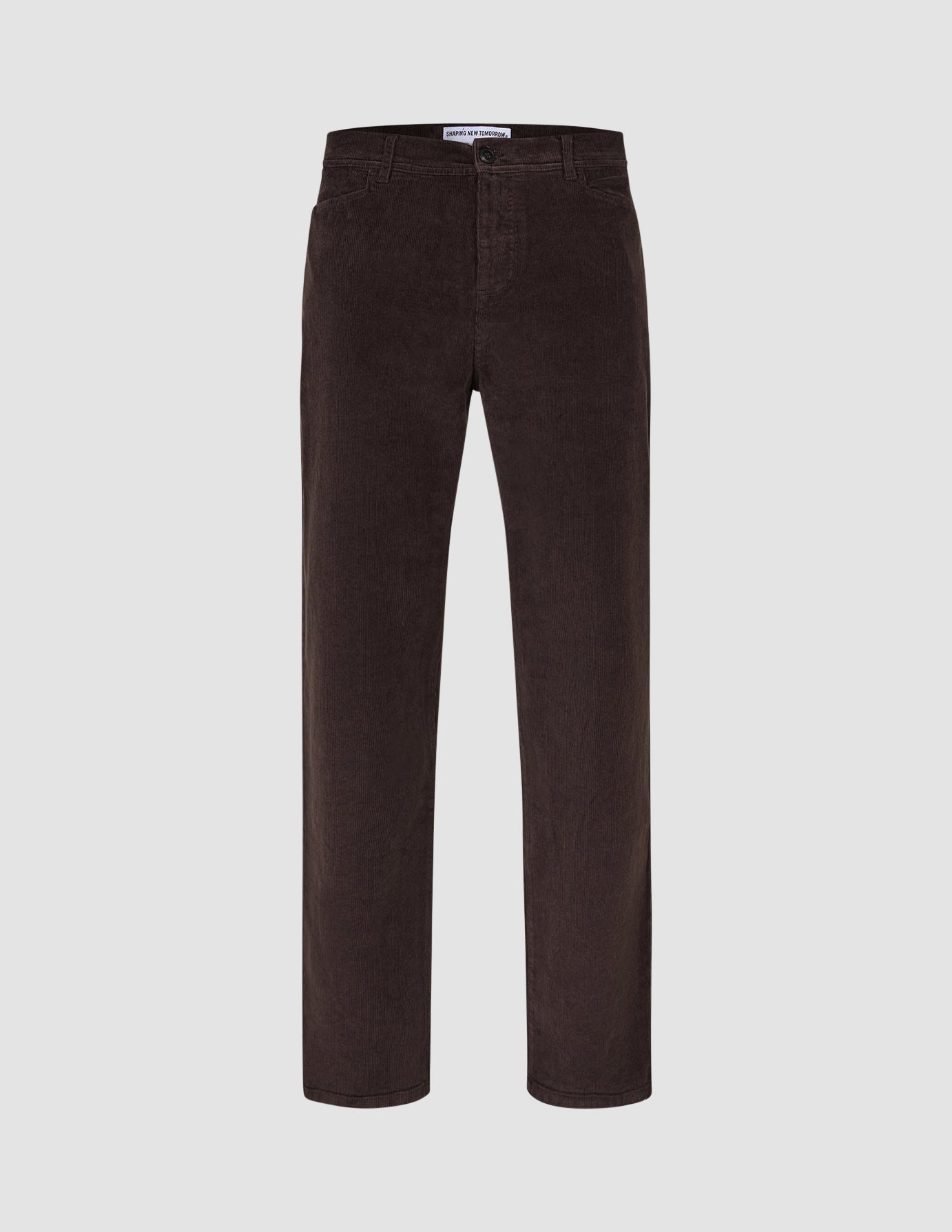 Corduroy Pants Relaxed Fit Deep Espresso