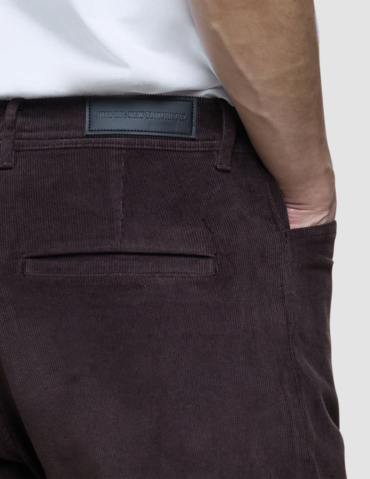 Corduroy Pants Relaxed Fit Deep Espresso