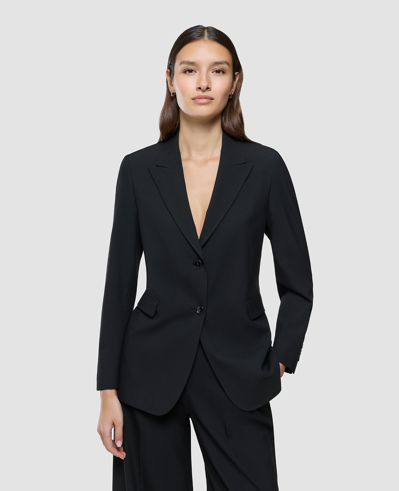 Women Ease Blazer Black