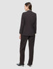 Women Ease Blazer Mocha Melange