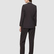 Women Ease Blazer Mocha Melange