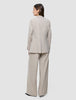 Women Ease Blazer Vanilla Melange