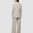 Women Ease Blazer Vanilla Melange