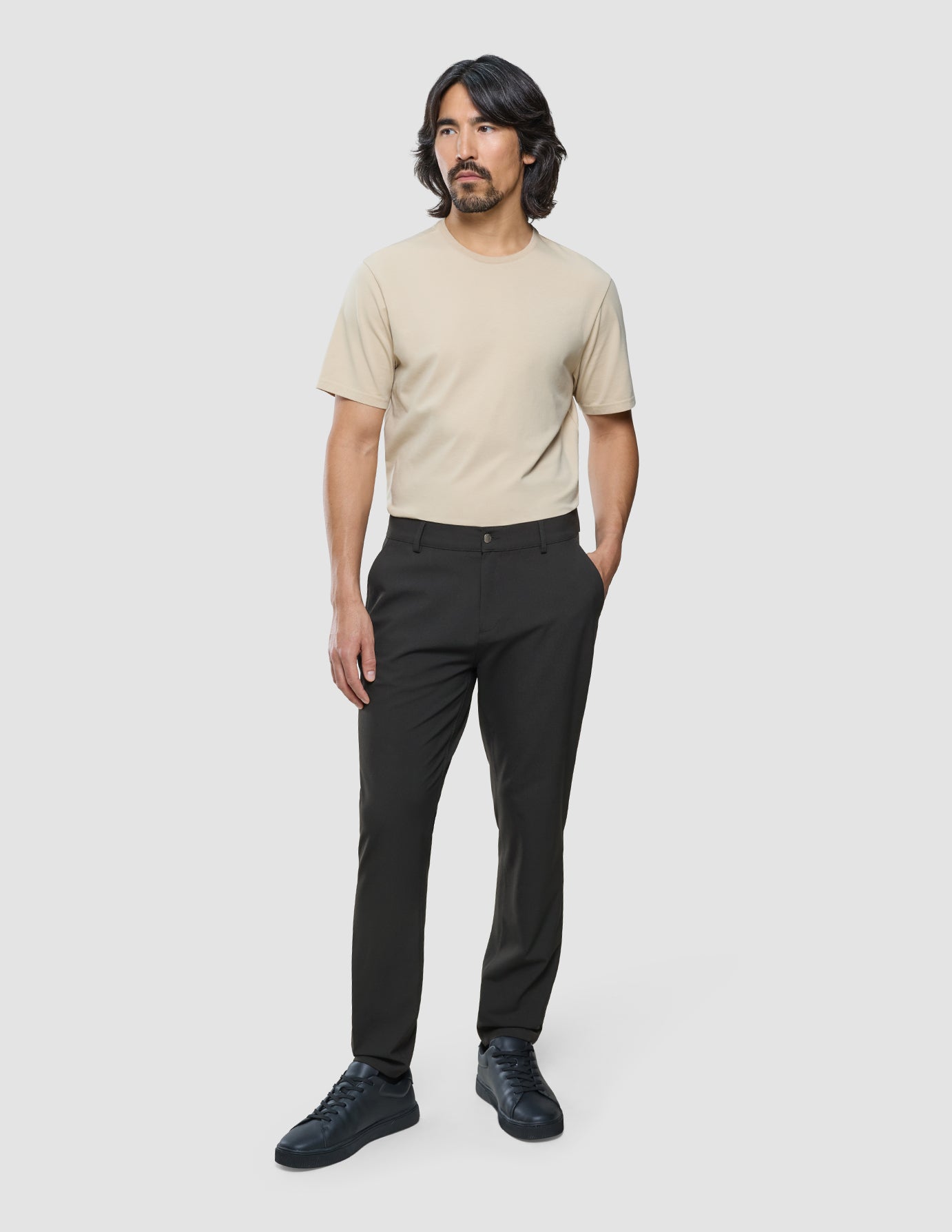 Ease Pants Slim Black