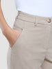 Women Ease Pants Straight Vanilla Melange