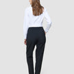 Women Ease Pants Tapered Black