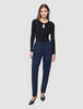 Women Ease Pants Tapered Blue Nights