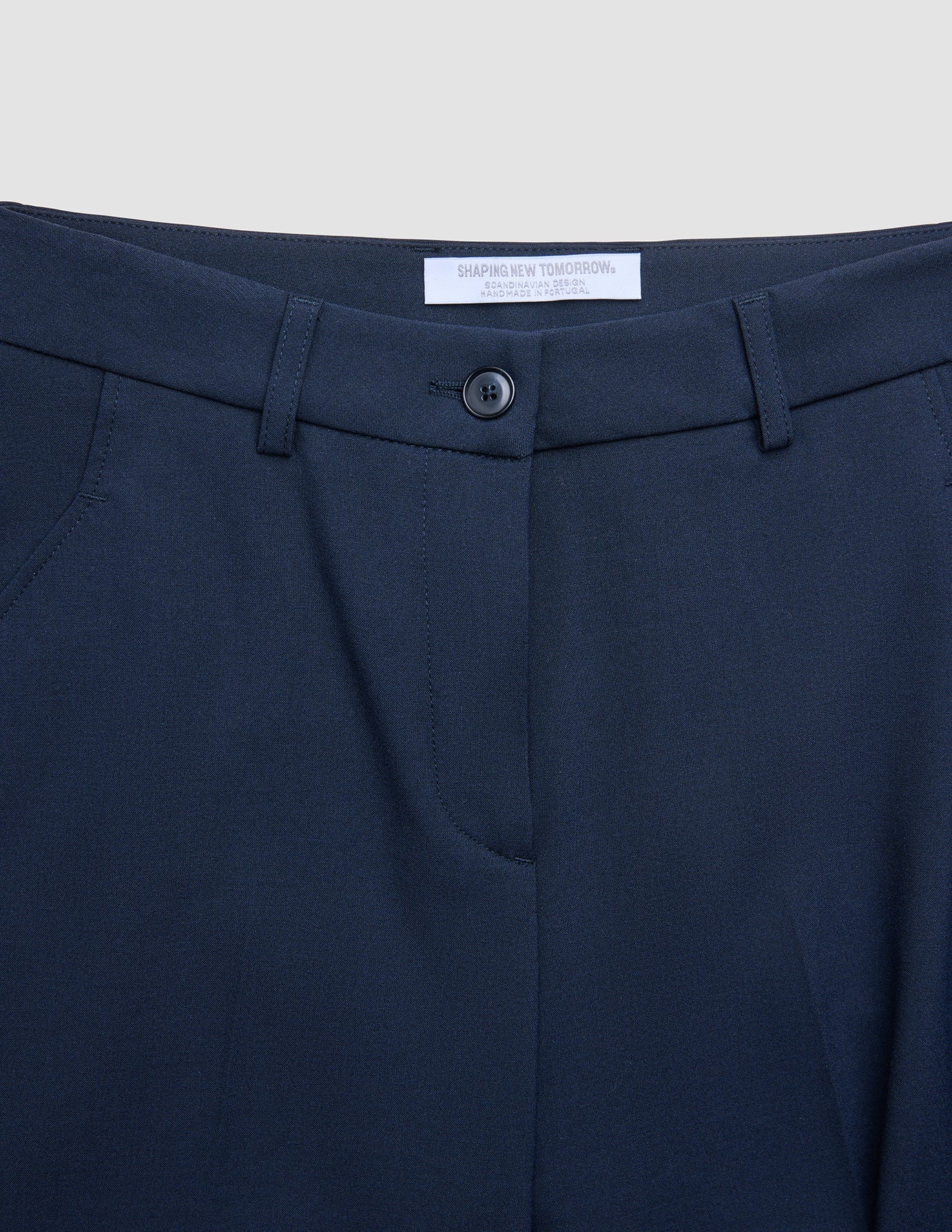 Women Ease Pants Tapered Blue Nights