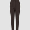Women Ease Pants Tapered Mocha Melange