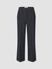 Women Ease Pants Wide Black