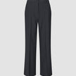Women Ease Pants Wide Black