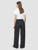 Women Ease Pants Wide Black
