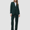 Women Ease Pants Wide Evergreen