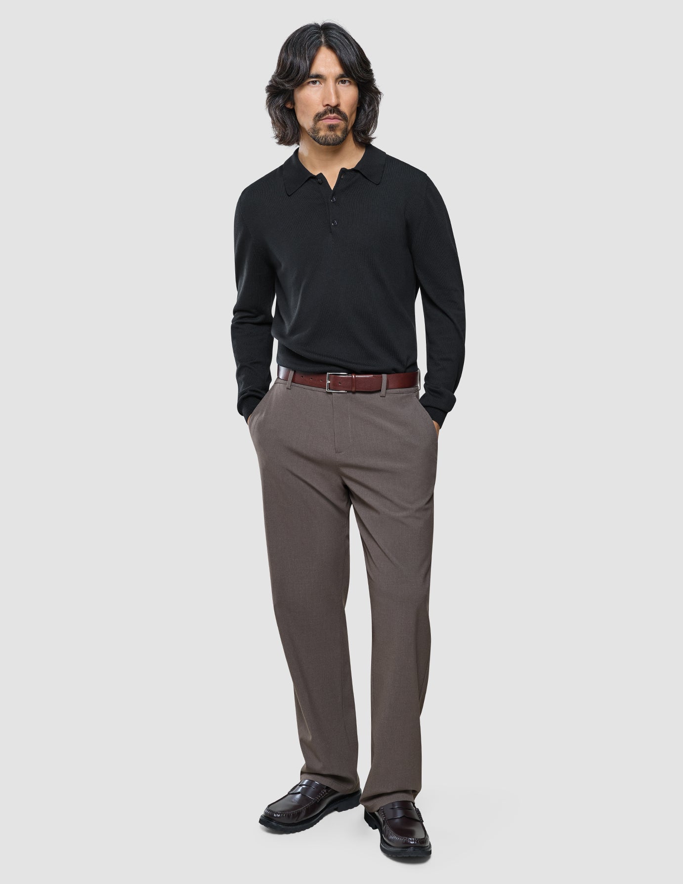 Ease Pants Relaxed Fit Mocha