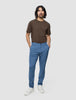 Ease Pants Slim Blue Mirage