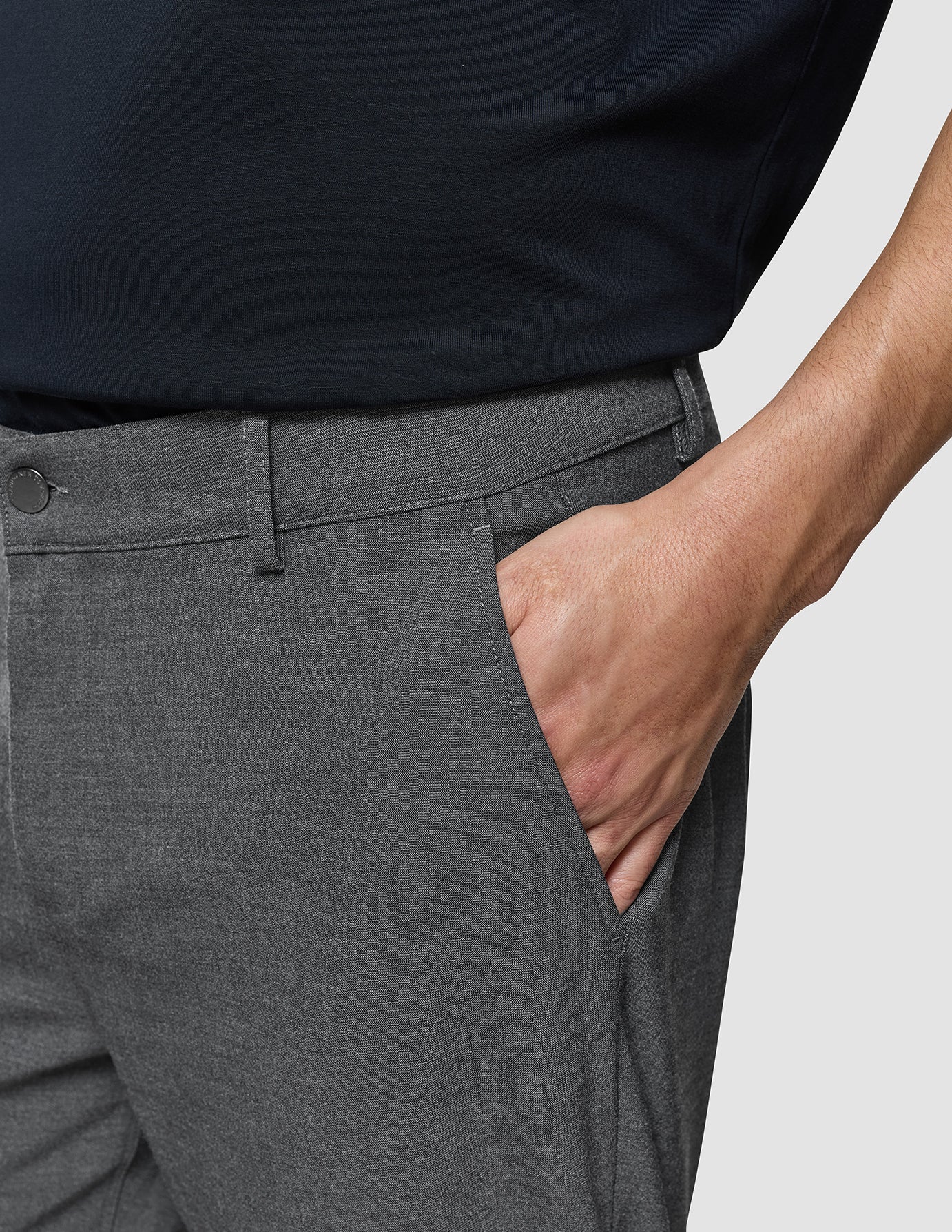 Ease Pants Regular Dark Grey