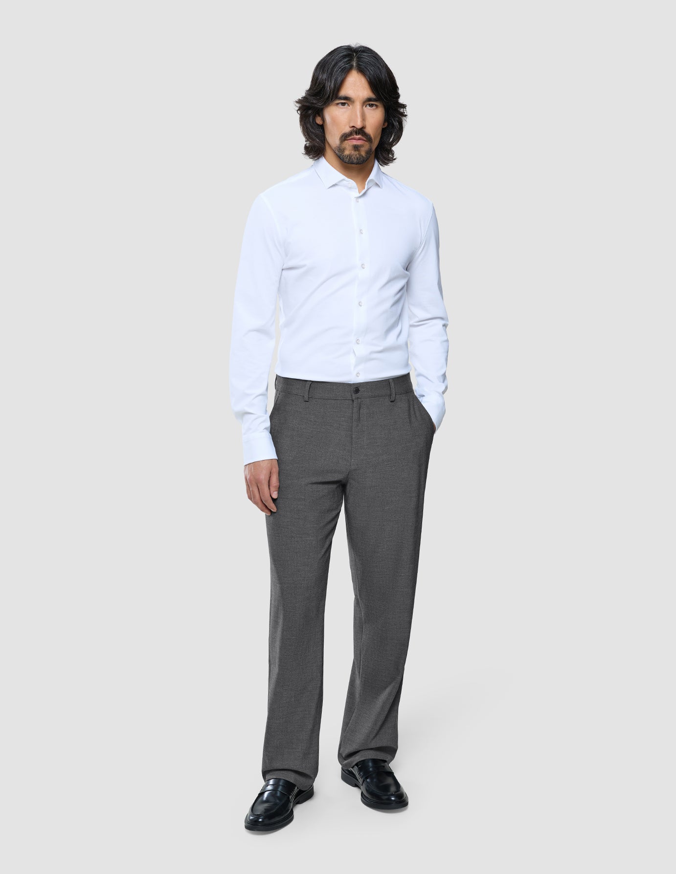 Ease Pants Relaxed Fit Dark Grey