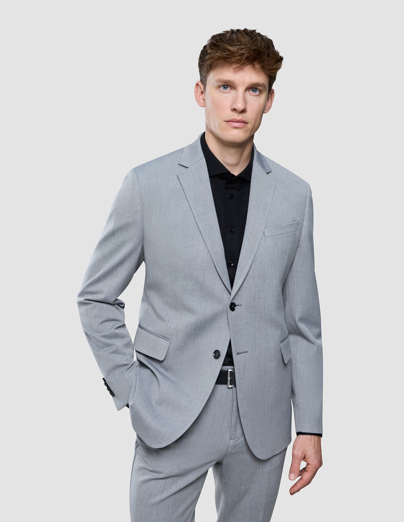 Essential Suit Ash Twill