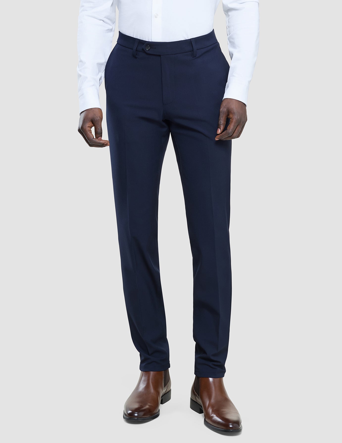 Essential Suit Pants Slim Midnight Blue
