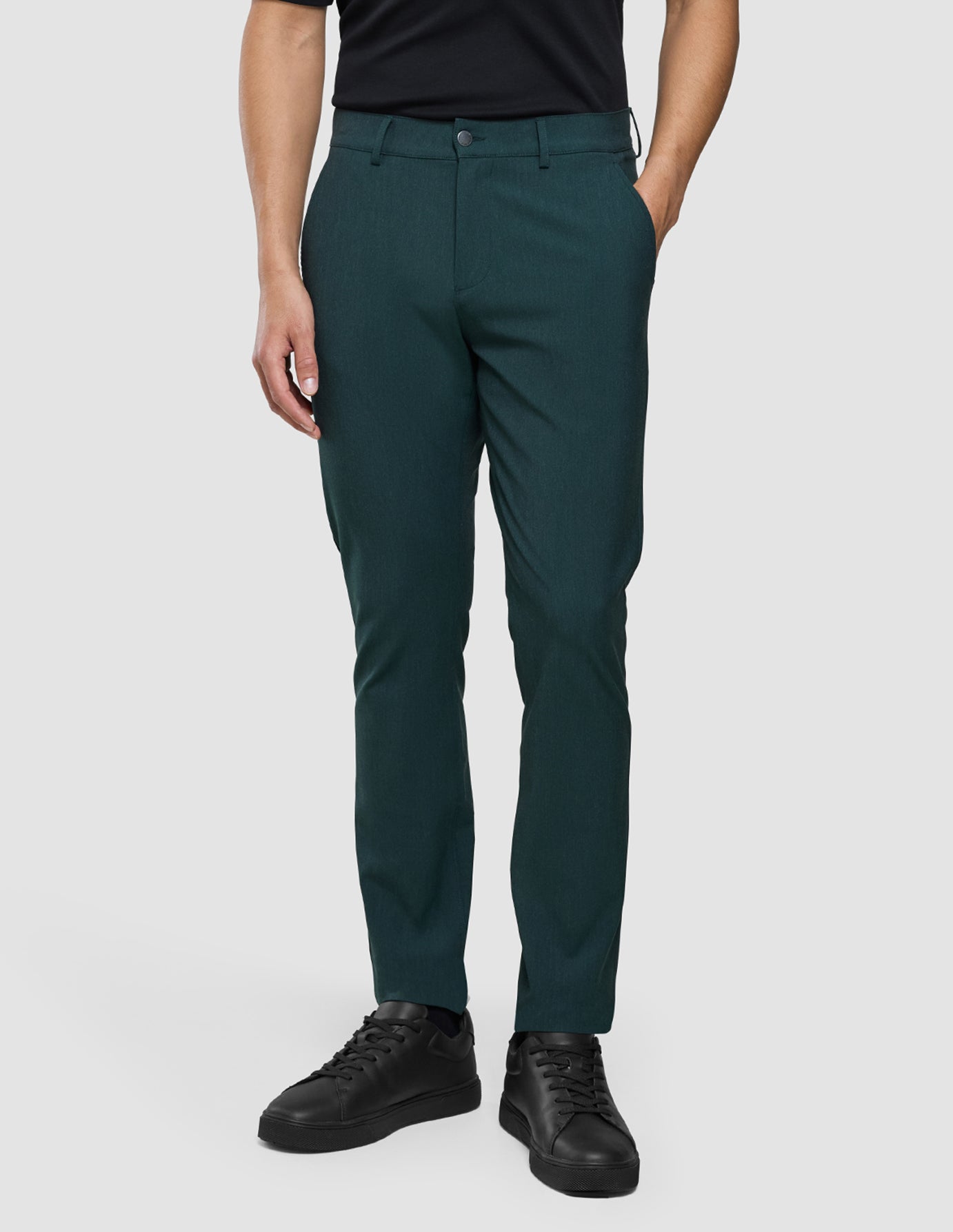Essential Pants Slim Pine Green