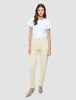Women Essential Pants Tapered Misty Yellow