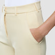 Women Essential Pants Tapered Misty Yellow