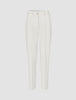 Women Essential Pants Tapered Off White