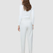 Women Essential Pants Tapered Off White
