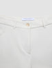 Women Essential Pants Tapered Off White