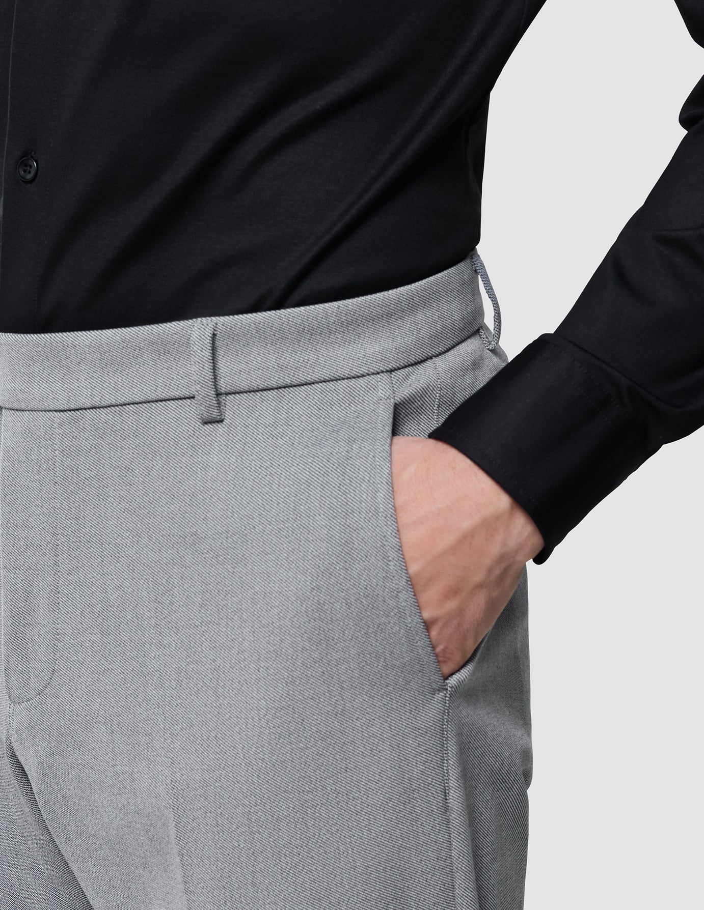 Essential Suit Pants Regular Ash Twill