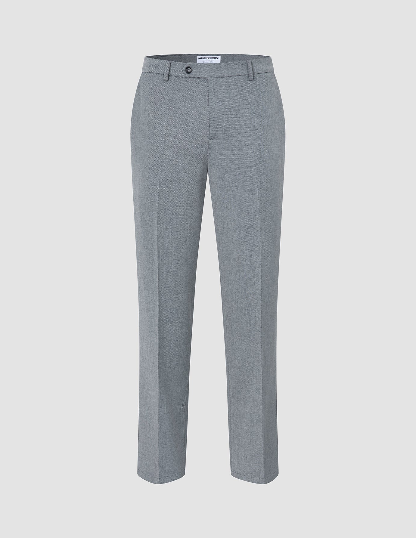 Essential Suit Pants Relaxed Fit Ash Twill