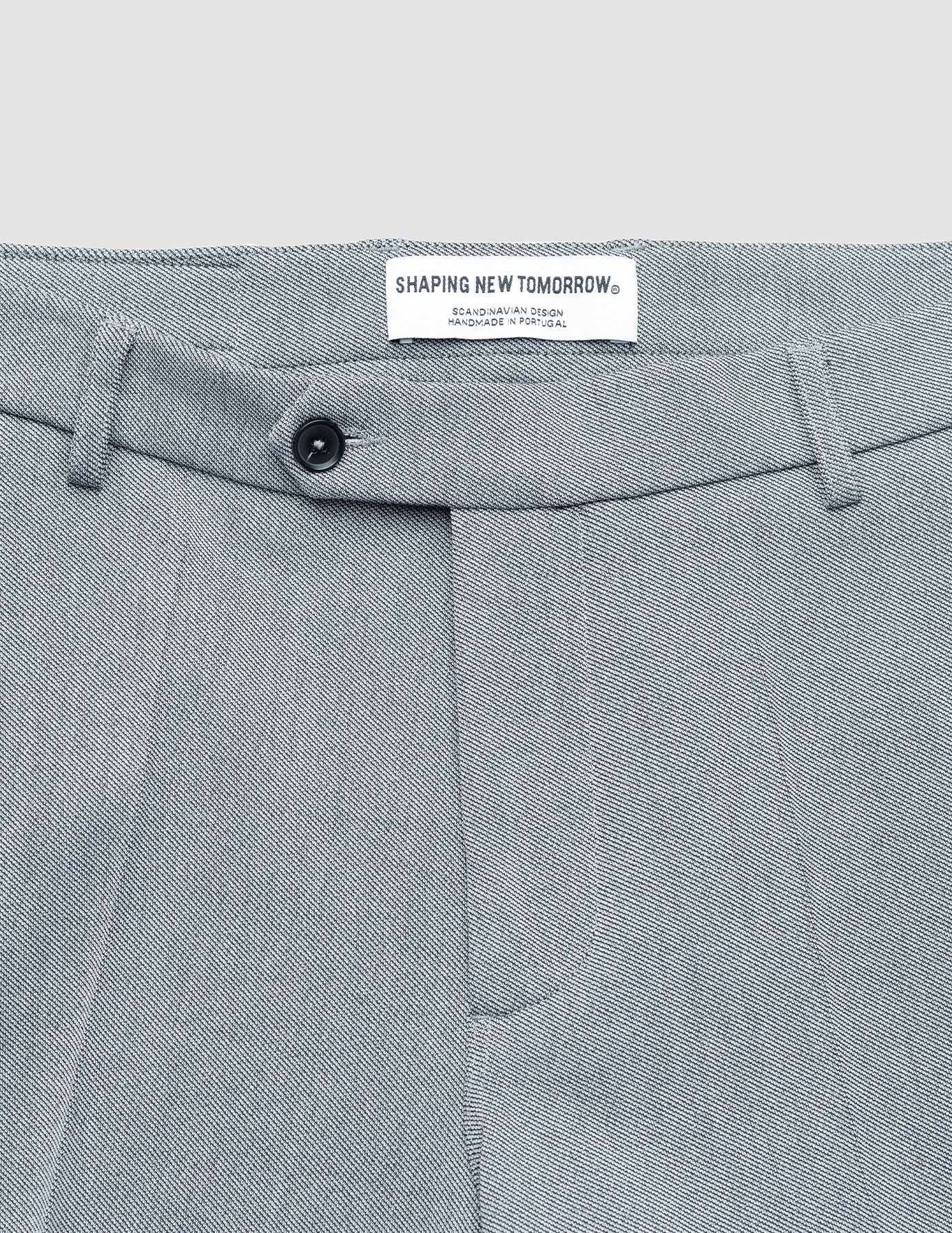 Essential Suit Pants Relaxed Fit Ash Twill