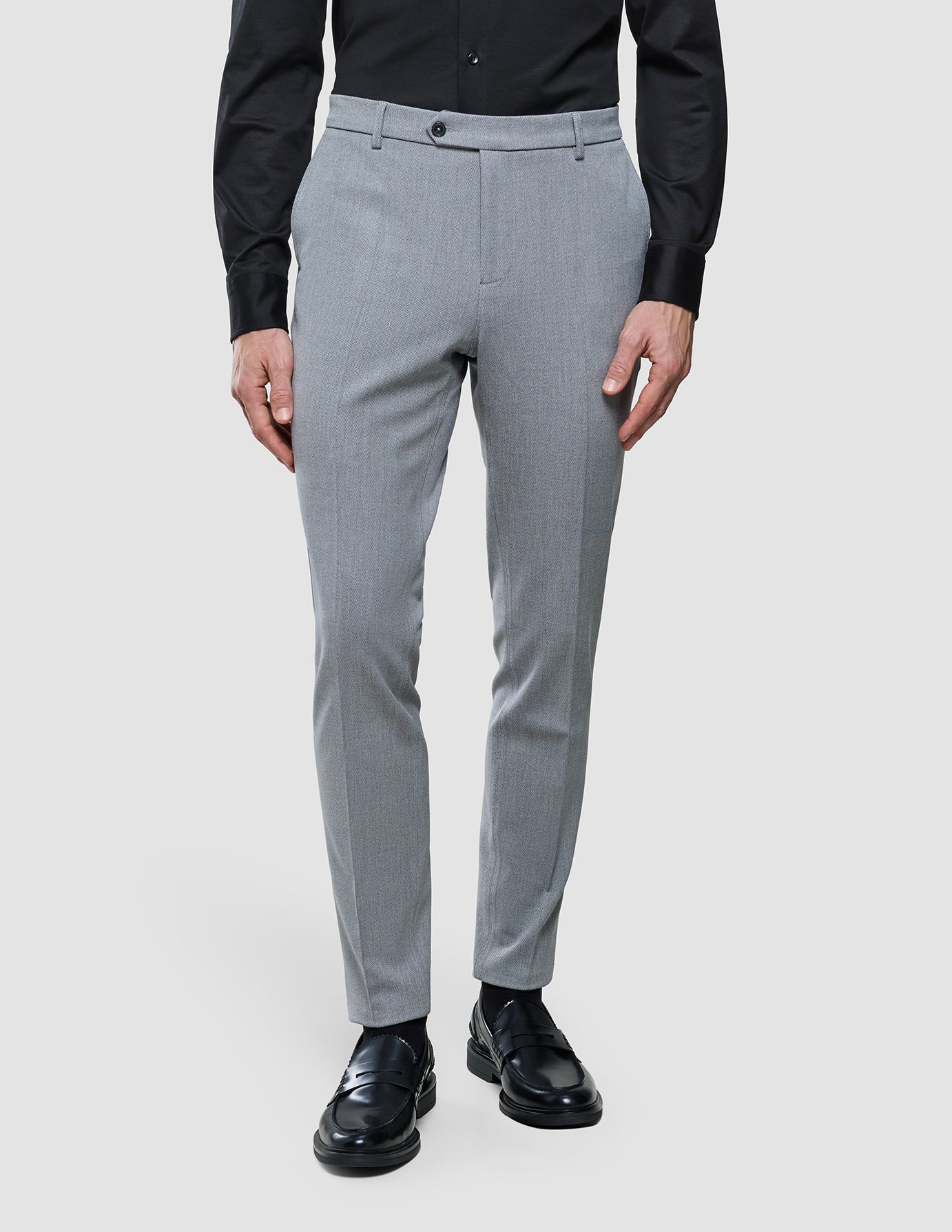 Essential Suit Pants Slim Ash Twill