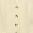 Women Essential Long Vest Misty Yellow