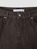 Women Evelin Jeans Tapered Chocolate