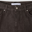 Women Evelin Jeans Tapered Chocolate