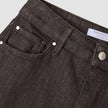 Women Evelin Jeans Tapered Chocolate