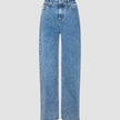 Jeans Straight Snow Blue Wash