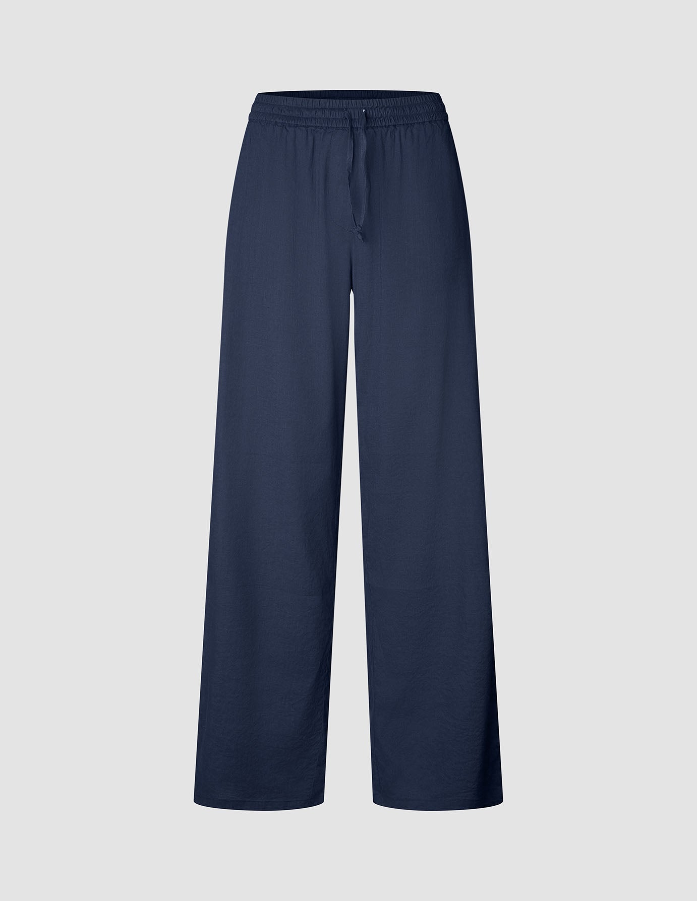 Women Linen Pants Relaxed Night Sky