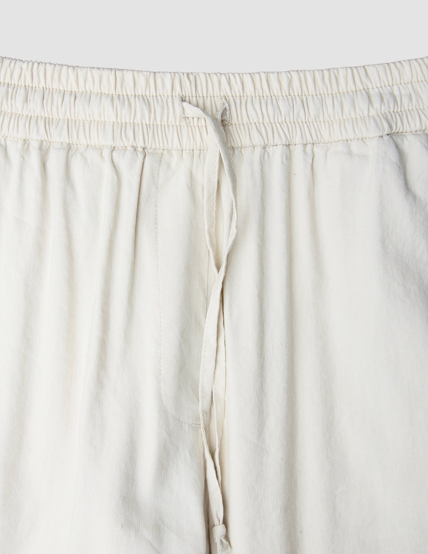 Women's Linen Pants Relaxed Sandy Beige