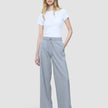 Women Linen Pants Relaxed Stone Grey